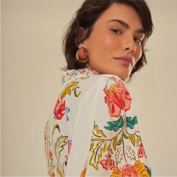 Farm Rio Floral Insects Romper - Picture 7 of 8